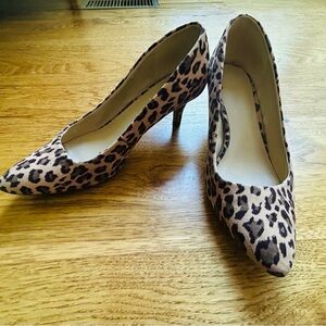 Leopard Print Women's Heels 👠  size 8
